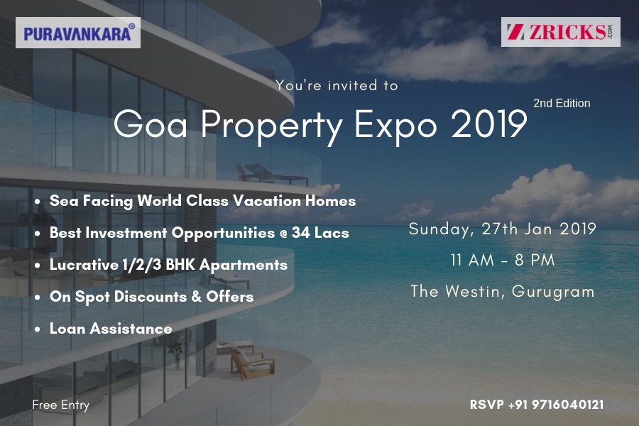 Exclusive Invite to GOA Property Expo 2019 in Delhi NCR Update